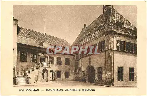 Ansichtskarte AK Colmar Kaufhaus Ancienne Douane