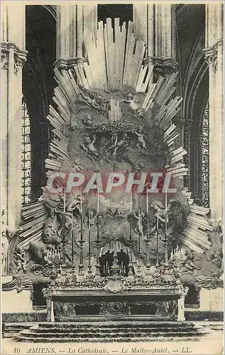 Cartes postales Amiens La Cathedrale Le Maitre Autel