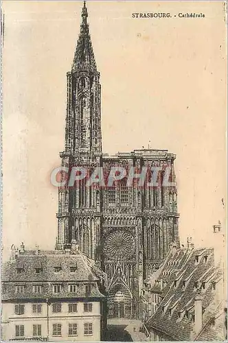 Cartes postales Strasbourg Cathedrale