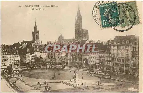 Cartes postales Strasbourg Place Kleber