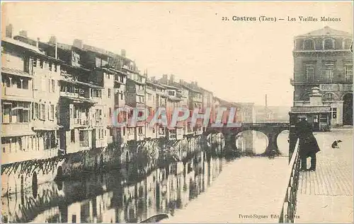 Ansichtskarte AK Castres Tarn Ls Vieilles Maisons