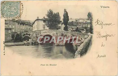 Cartes postales Thiers Pont du Montier