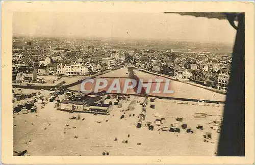 Ansichtskarte AK Berck Plage L'Entonnoir vu en Avion