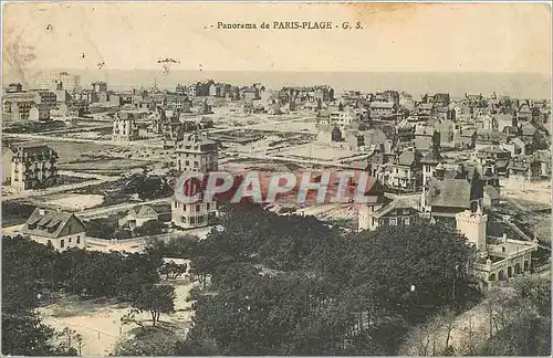 Cartes postales Panorama de Paris Plage