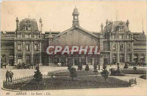 Cartes postales Arras La Gare