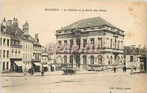 Ansichtskarte AK Mamers Le Theatre et la Salle des Fetes