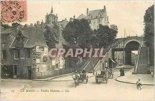 Cartes postales Le Mans Vieilles Maisons