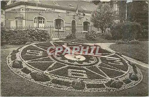 Cartes postales Le Mans L'Horloge Fleurie