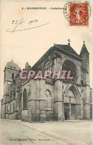 Cartes postales Marmande Cathedrale