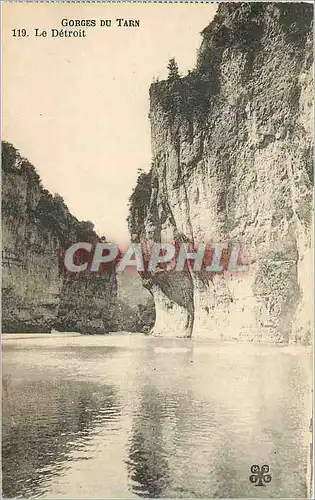 Cartes postales Gorges du Tarn Le Detroit