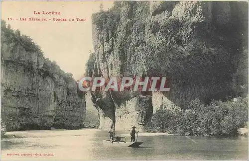 Ansichtskarte AK La Lozere Les Detroits Gorges du Tarn