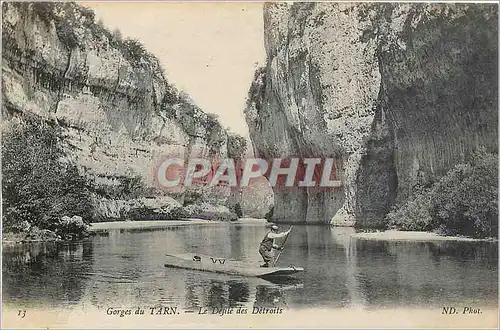 Ansichtskarte AK Gorges du Tarn Le Defile des Detroits