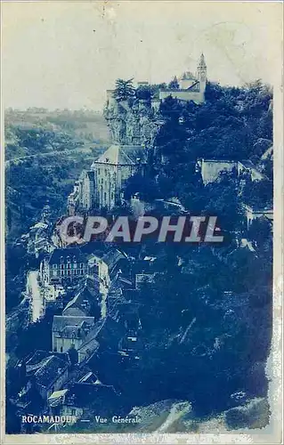 Cartes postales Rocamadour Vue Generale