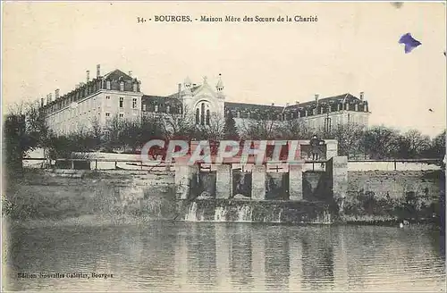 Cartes postales Bourges Maison Mere des Soeurs de la Charite