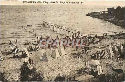 Cartes postales Royan Cote d'Argent La Plage de Foncillon