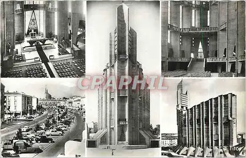 Moderne Karte Royan Eglise Notre Dame Le Sanctuaire