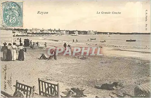 Cartes postales Royan La Grande Conche