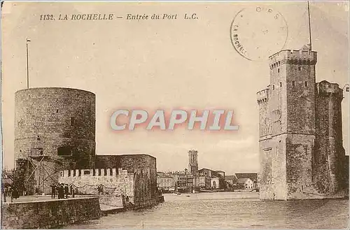 Cartes postales La Rochelle Entree du Port