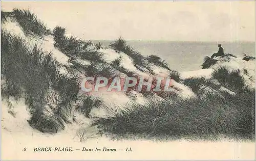 Ansichtskarte AK Berck Plage Dans les Dunes