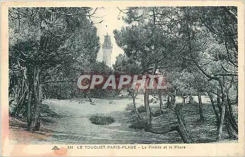Cartes postales Le Touquet Paris Plage La Pinede et le Phare