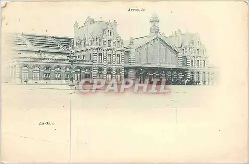 Cartes postales Arras le La Gare