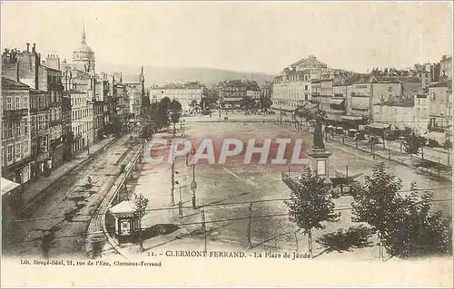 Cartes postales Clermont Ferrand La Place de Jaude