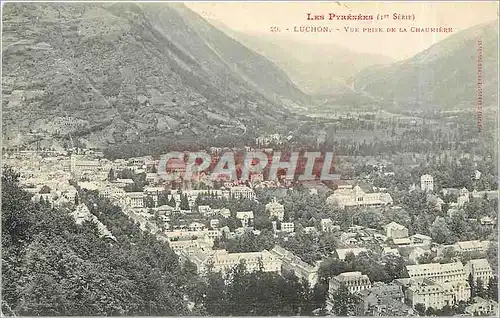 Ansichtskarte AK Les Pyrenees Luchon Vue prise de la Chaumiere