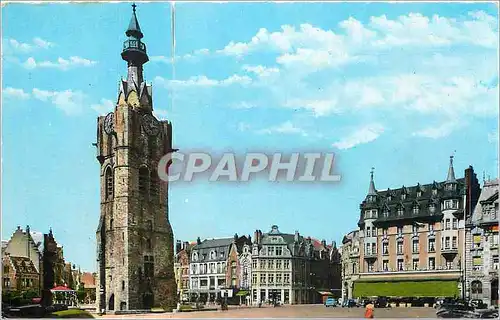 Cartes postales moderne Bethune Pas de Calais La Grande Place et le Beffroi