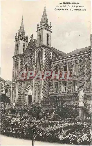 Cartes postales Briouze Orne Chapelle de la Communaut