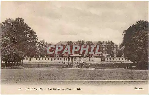 Cartes postales Argentan Vue sur les Casernes