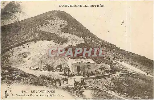 Cartes postales Le Mont Dore Le Sommet du Puy d Sancy