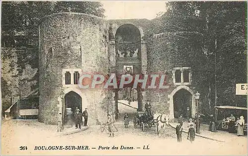 Cartes postales Boulogne sur Mer Porte des Dunes