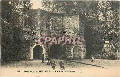Cartes postales Boulogne sur Mer La Porte de Calais