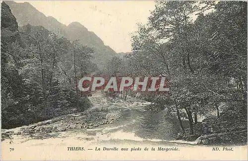 Cartes postales Thiers La Durolle aux pieds de la Margeride