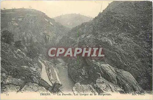 Cartes postales Thiers Les Gorges de la Margeride