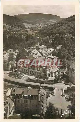 Ansichtskarte AK La Bourboule P de C Vue plongeante sur le Casino