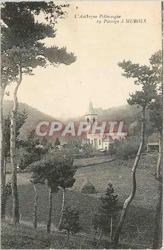 Cartes postales L'Auvergne Pittoresque Paysage a Murols