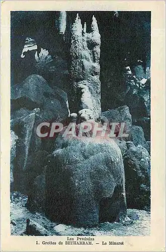 Cartes postales Grottes de Betharram Le Minaret