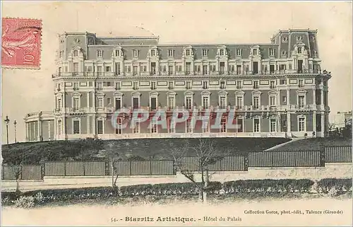 Ansichtskarte AK Biarritz Artistique Hotel du Palais