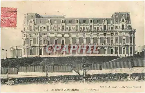 Cartes postales Biarritz Artistique Hotel du Palais