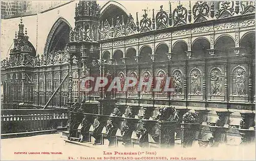 Cartes postales Stalles de St Bertrand de Comminges pres Luchon