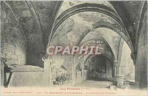 Cartes postales St Bertrand de Comminges La Galerie des Tombeaux