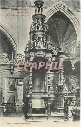 Cartes postales St Bertrand de Comminges La Stalle Episcopale
