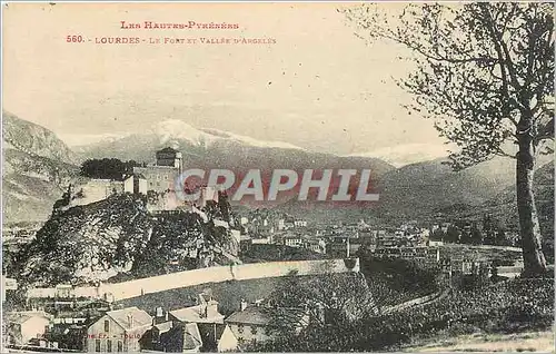 Cartes postales Lourdes Le Font et Vallee d'Argeles