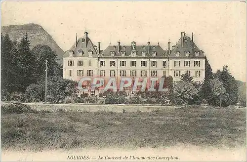 Cartes postales Lourdes Le Couvent de l'Immaculate Conception