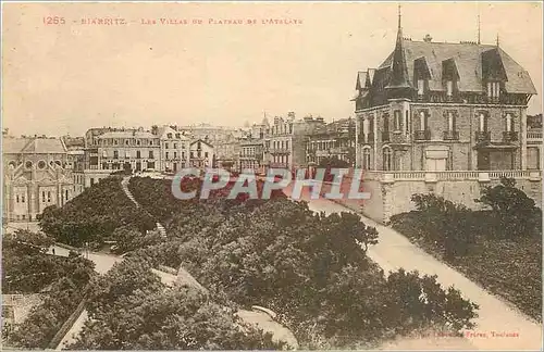 Cartes postales Biarritz Les Villas de Plateau