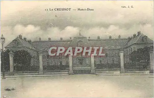 Ansichtskarte AK Le Creusot Hotel Dieu