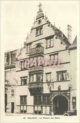 Cartes postales Colmar La Maison des Tetes
