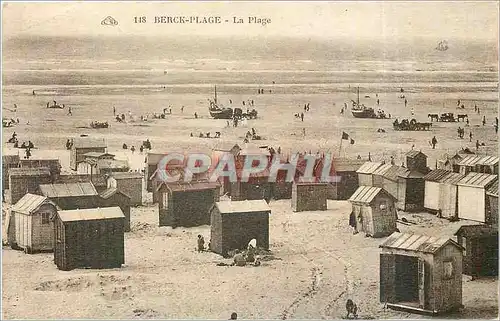 Cartes postales Berck Plage La Plage