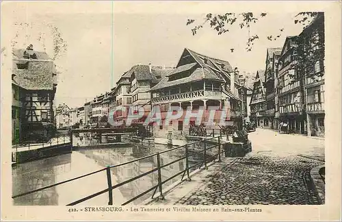 Cartes postales Strasbourg Les Tanneries et Vieilles Maisons au Bain aux Plantes